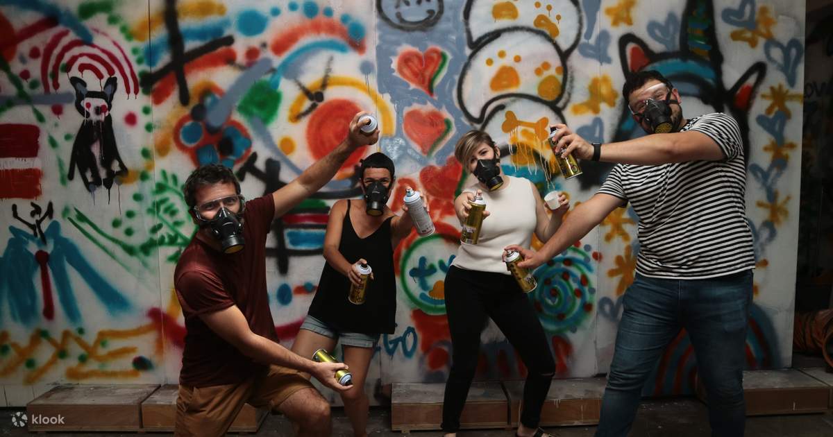 Graffiti Therapy Experience by Heaven Spot from Singapore Klook ประเทศไทย